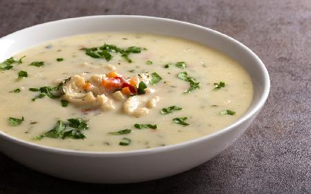 Zupa chrzanowa z menu beszamel