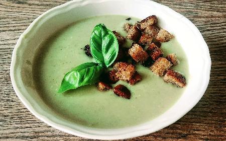 Zupa krem ze świeżych ogórków