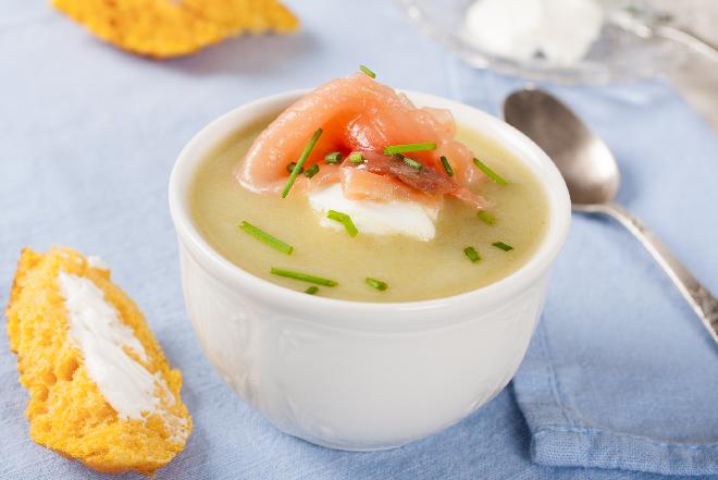 Zupa serowo-łososiowa - pyszny pomysł na obiad