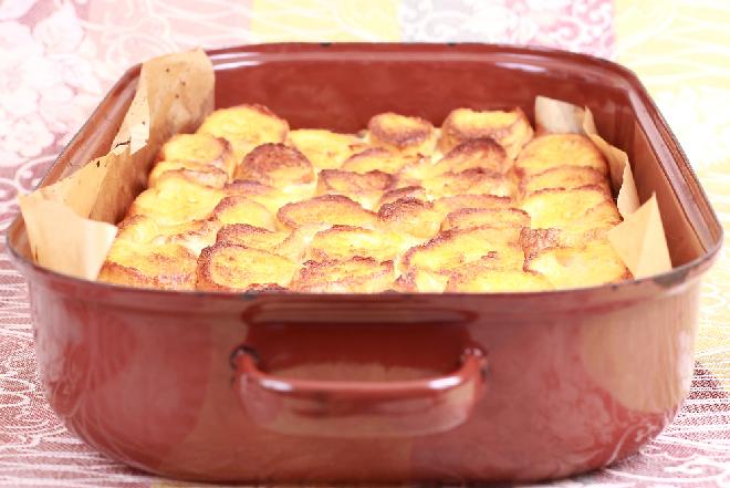 Żemlowka - czeski deser z czerstwego pieczywa